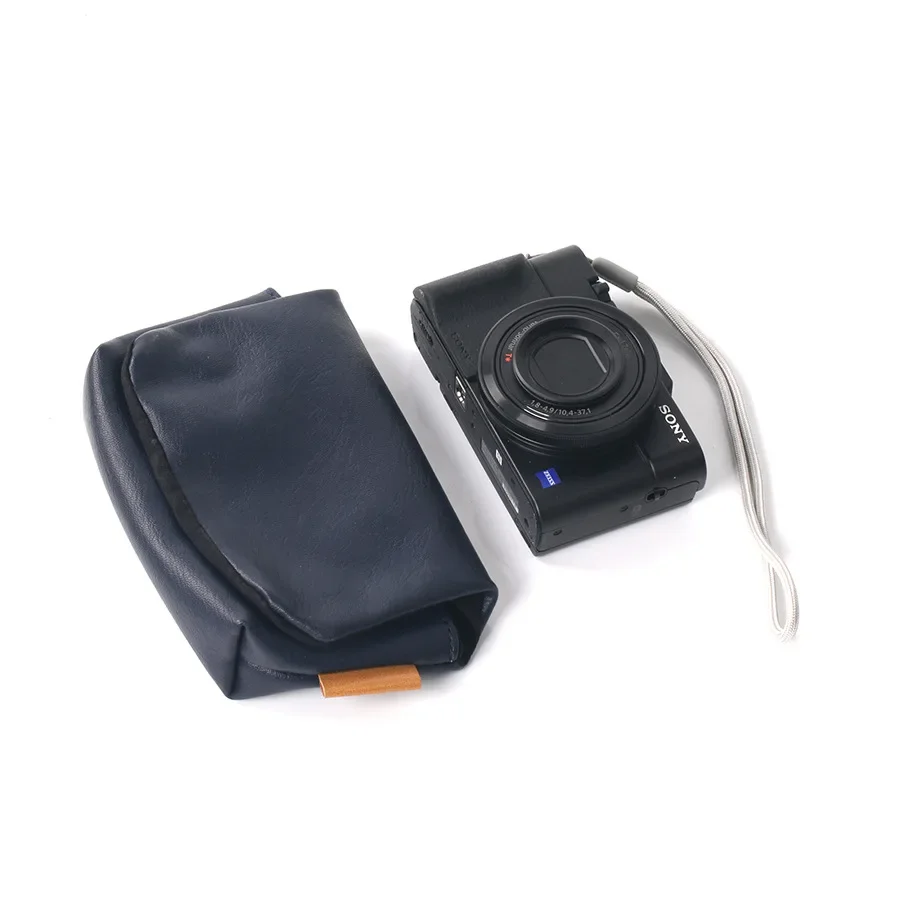 PU Leather Camera Soft Case Cover Bag for SONY ZV-1 ZV1 DSC