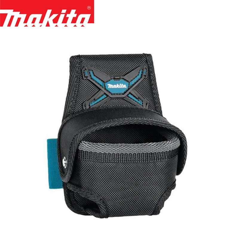 Makita TH3 Tape Measure Holder - Pouch For Tool Belt, With Rotating Cover & Elastic Loops