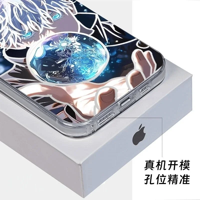Jujutsu Kaisen Gojo Matte Phone Case - Stylish Anime Design Cover