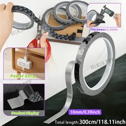 Extra - Long High - Strength Double - Sided Adhesive Tape - Durable, Scratch & Heat Resistant for Versatile Use in Home, Office, Car, and Industrial Applications (10MM)