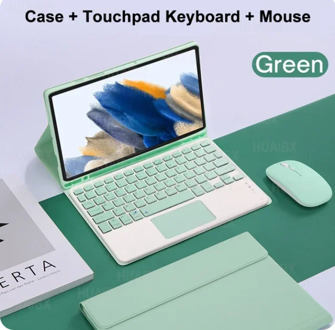 Detachable Bluetooth Keyboard Case with Protective Cover