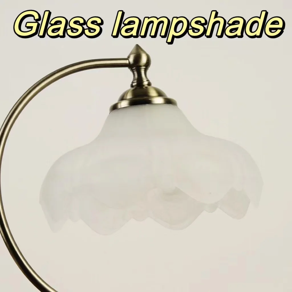 

Glass Lamp Shade E27 Replacement Frosted Lamp Cover Replacement Glass Lampshades for Desk Lamp Table Lights Bedroom Study Room