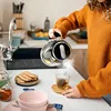 Razorri Electric Tea Maker 1.7L with Automatic Infuser for Tea Brewing, Stainless Steel Glass Kettle, Presets for 5 Tea Types 5