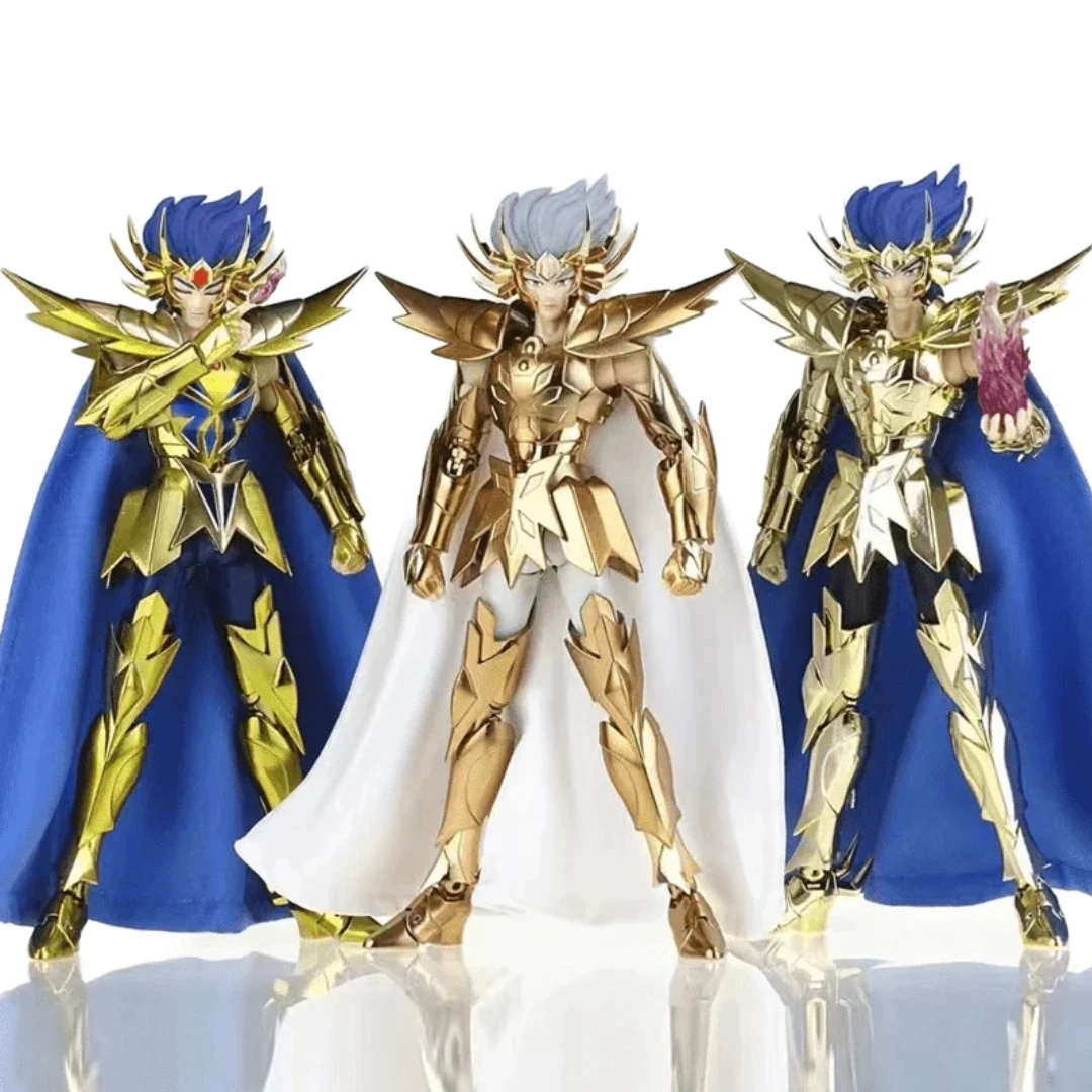 

In Stock CS Model Saint Seiya Myth Cloth EX Cancer Deathmask/Death Mask 24K/OCE Gold Knights of the Zodiac Action Figure Toys