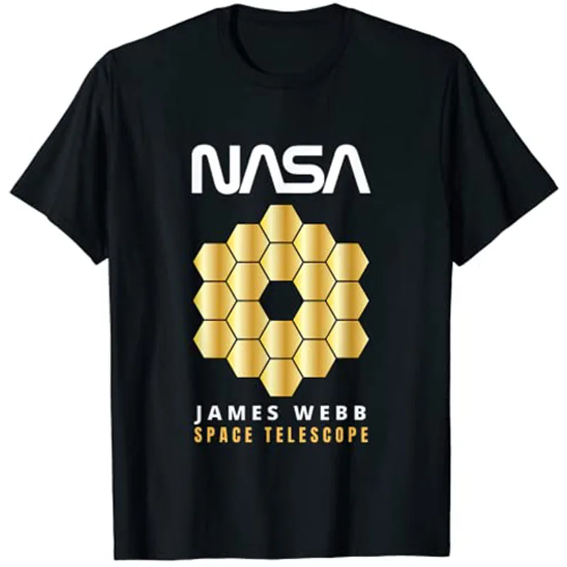 Космический телескоп Джеймс Webb | Футболка JWST для исследования Мужская одежда