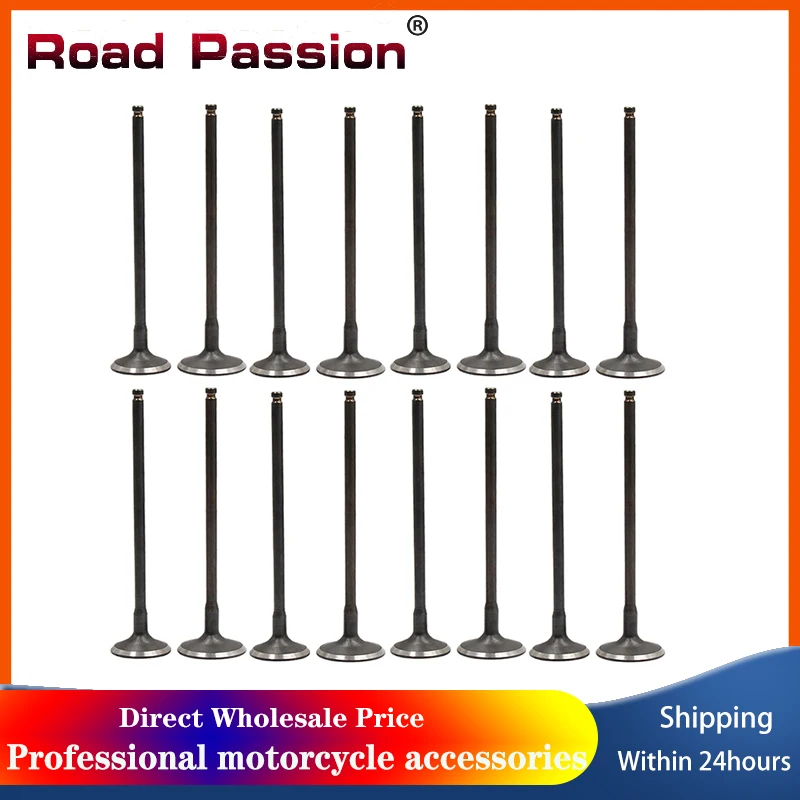 Kit Stelo Valvola Di Aspirazione E Scarico Moto Road Passion Per Yamaha Yzf-R6S R6S Yzf-R6 R6 Fz600 Ss Fz6-N Fz6 (Naked)