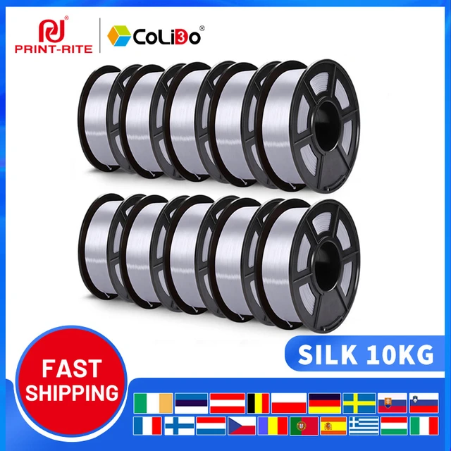 Silk PLA 1.75mm 3D Printing Filament – CC DIY Materials