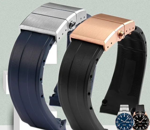 MIDO OCEANSTAR 腕時計 21mmベルト Original MIDO Ocean Star 21mm M026830A Black Rubber Watch