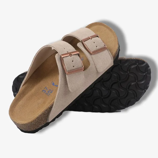 Fashionable modern men's and women's sandals are comfortable and versatile for summer, beach, and outdoor use 1