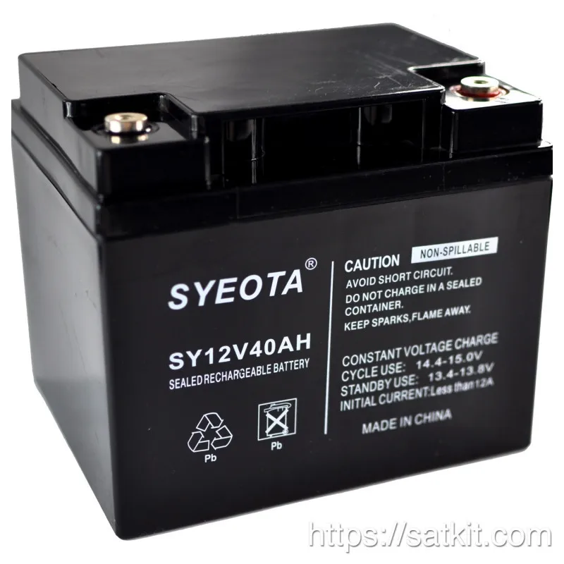 Batteria Al Piombo Gel Sy12V/40Ah Sy40-12 Songyuan