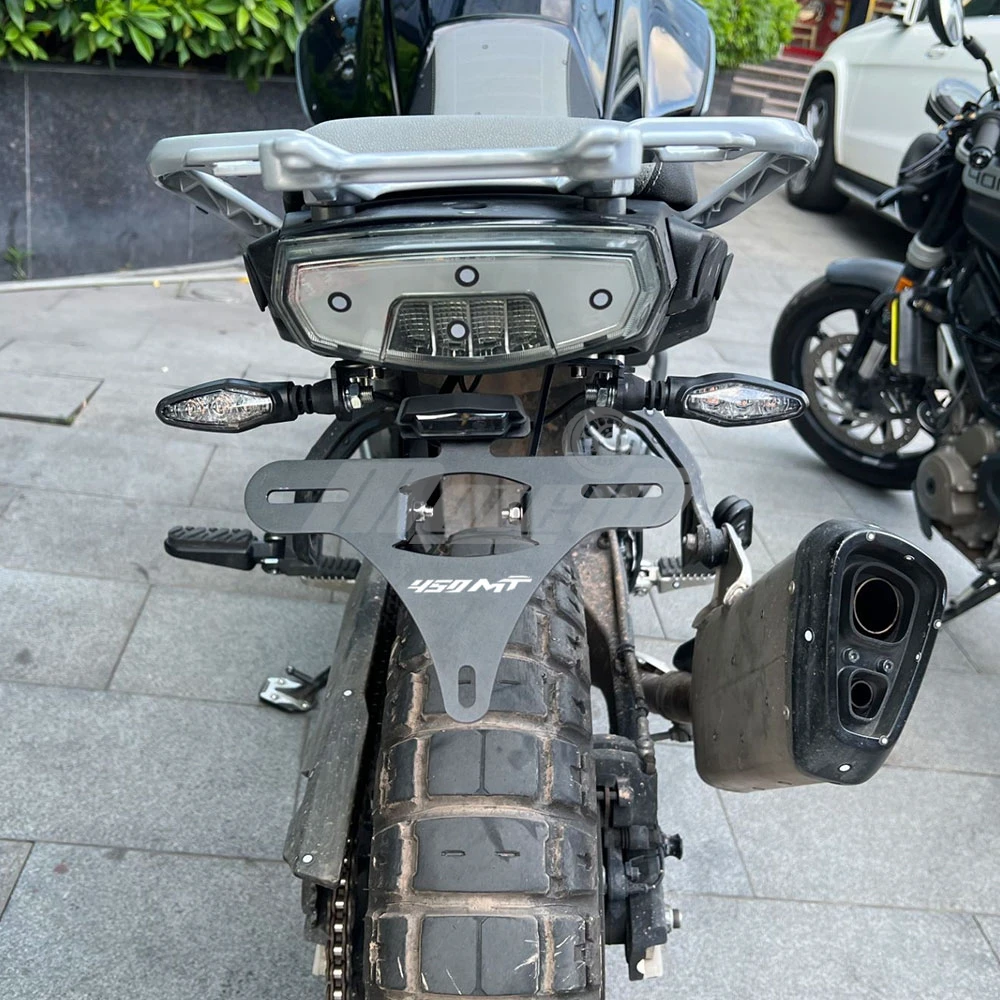 CFMOTO 450MT IBEX 450 2024-2026 800MT-X Rally 800 MT-X 2024-2025-2026-2027용 번호판 홀더 숫자 제거 펜더 키트