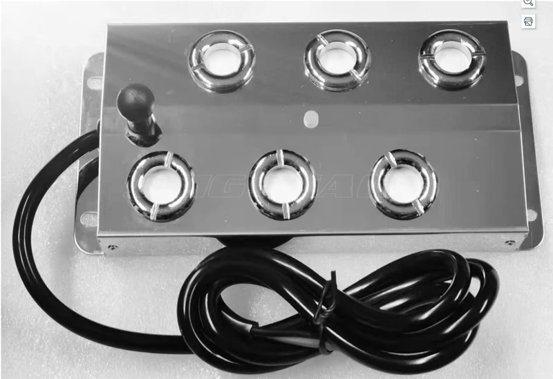 Umidificatore Ad Ultrasuoni A 6 Teste Mist Maker Fogger Serra Pond Hydroponics Atomizzatore Nebulizzatore