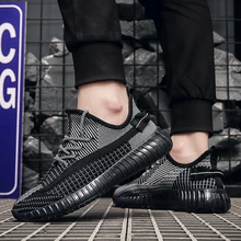 

Men's and women's coconut shoes breathable flying woven sneakers autumn popular running shoes couple models