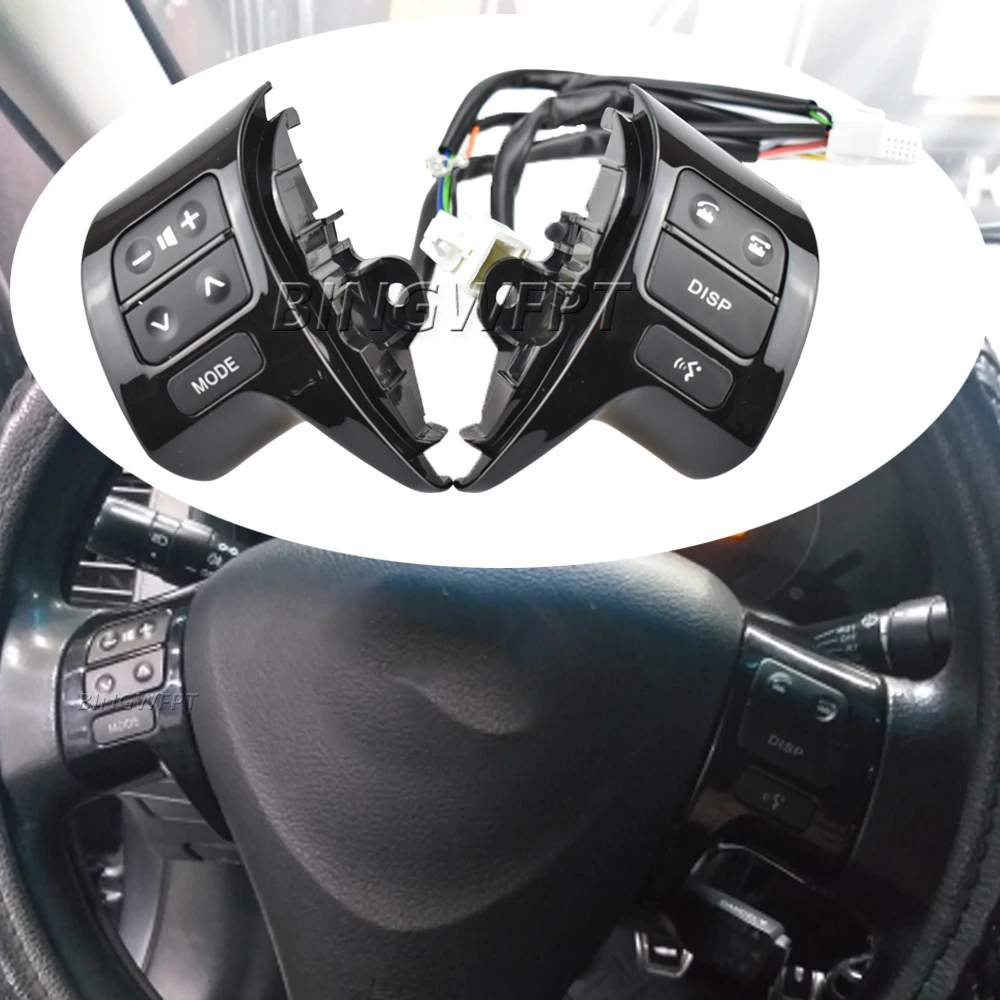 Steering Wheel Switch Audio Phone Volume Control Buttons For Toyota