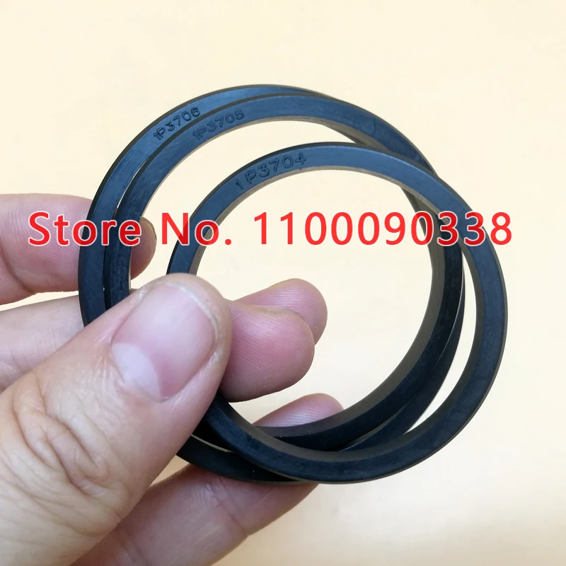 Factory High Quality Caterpillar D-Ring Kit for 4C-4784 9 sizes (1P3700-1P3709) RUBBER FLAT D-RING kit