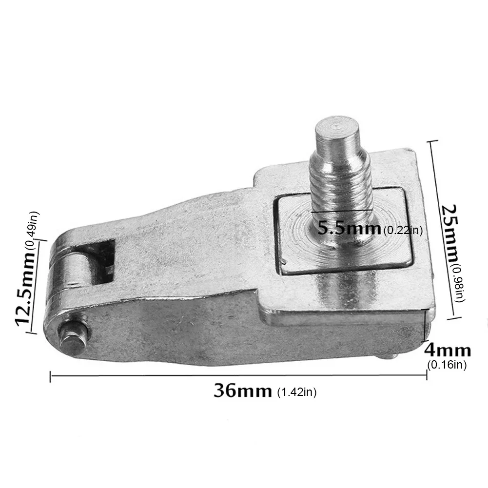 For Alfa Romeo 147 GT Fiat 500 Car Chrome Metal Outer Door Handle Hinge Repair Kit Passenger Left Driver Right 51964555 5193904