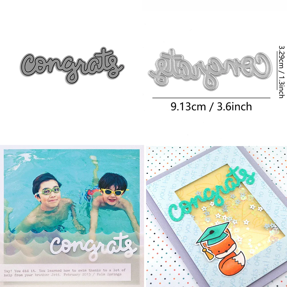 Bauen Sie einen Schneekugel aus Metall, Stanzformen, Liebesprägung, gestanzter Kranz, Add-On für DIY-Kartenherstellung, Scrapbooking, Bastelbedarf – Detail 9