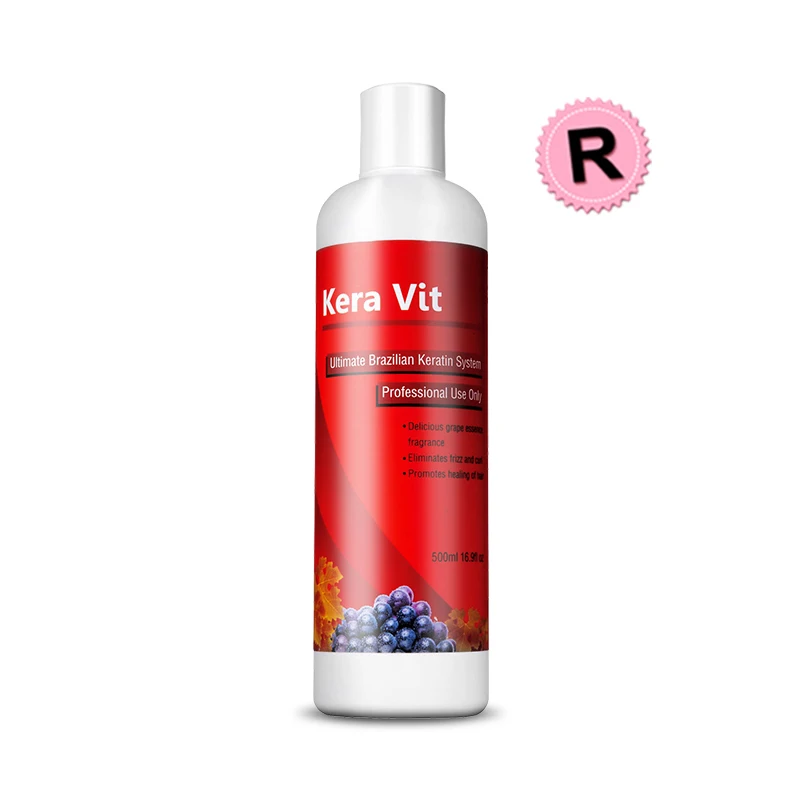 Hot Sale 500ml Best Brazilian Keratin Treatment 12% Formaldehyde Straight and Repair For Normal Damaged Hair