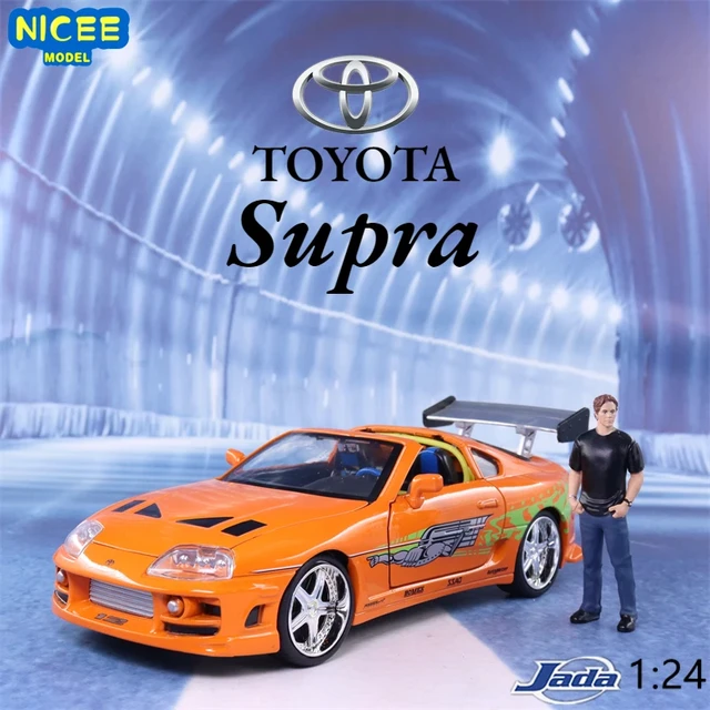 TOMY Fast & Furious Toyota Supra Nissan GTR Alloy Car Diecasts