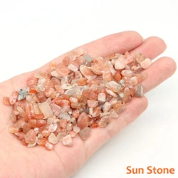 Natural Quartz Crystal Gravel for Aquarium Decor & Mineral Display (Sun Stone)