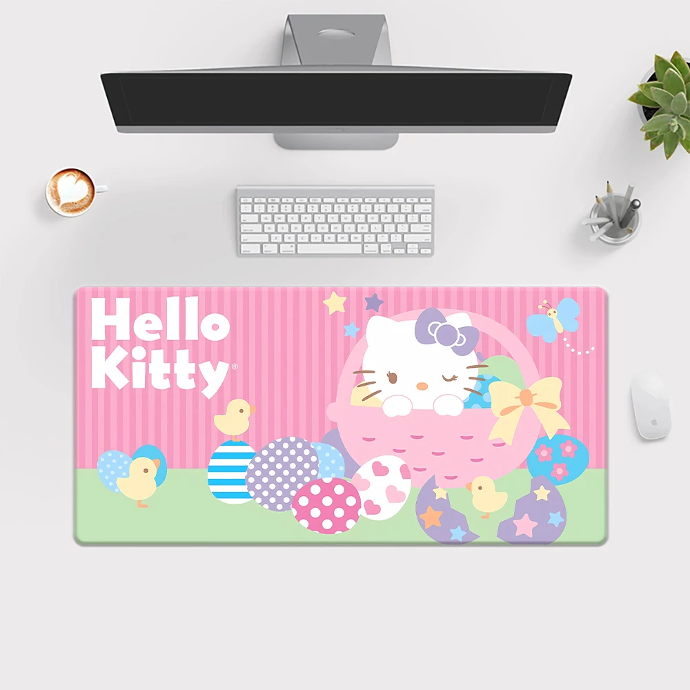 Sanrio Kuromi Melody Hello Kitty Mouse Pad Keyboard Gaming Accessories Mouse Mats Game Office Computer PC Gamer Laptop Desk Mat