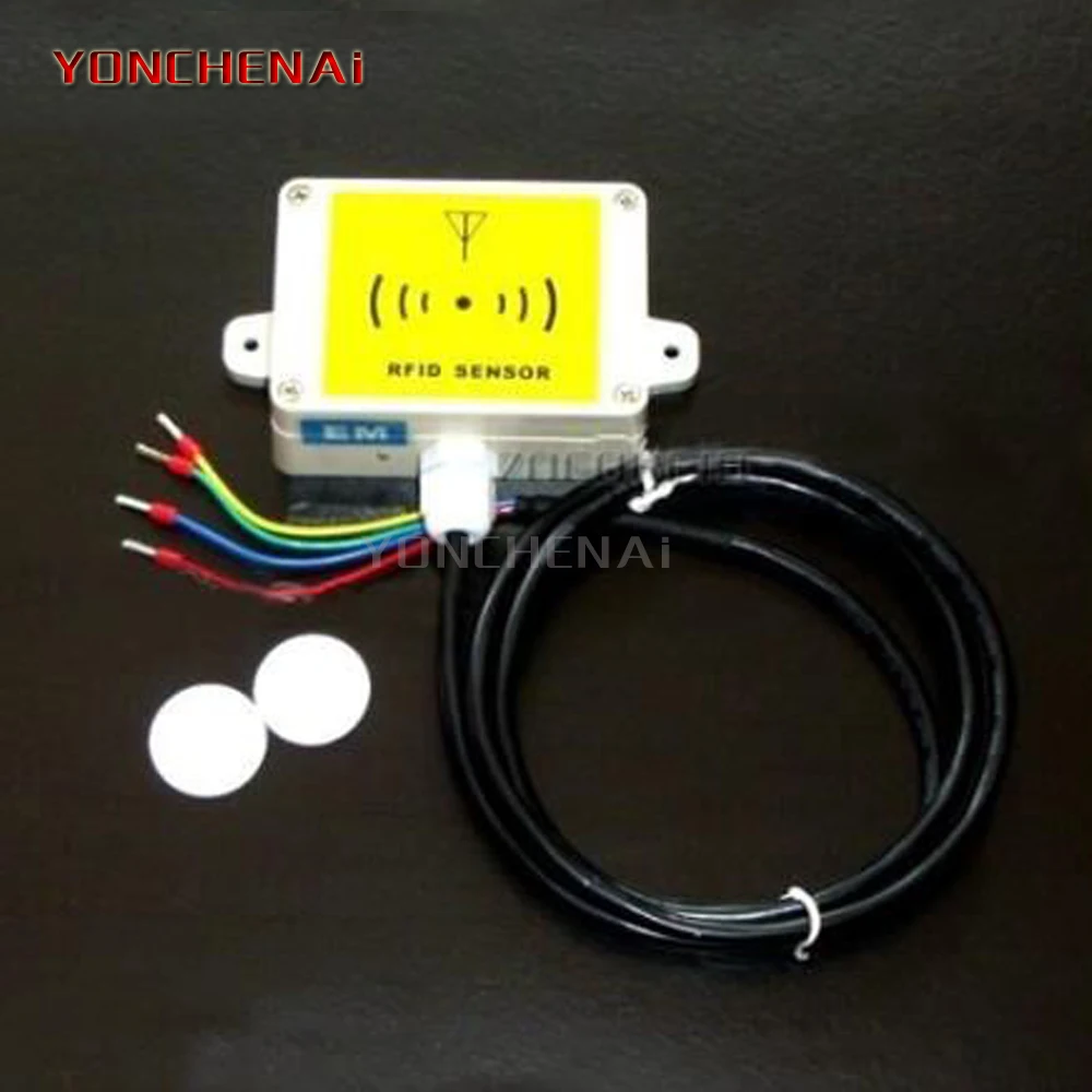 цена 125KHZ EM RFID AGV trolley RFID RS232/RS485 support MODBUS Landmark Reading Integrated Sensor