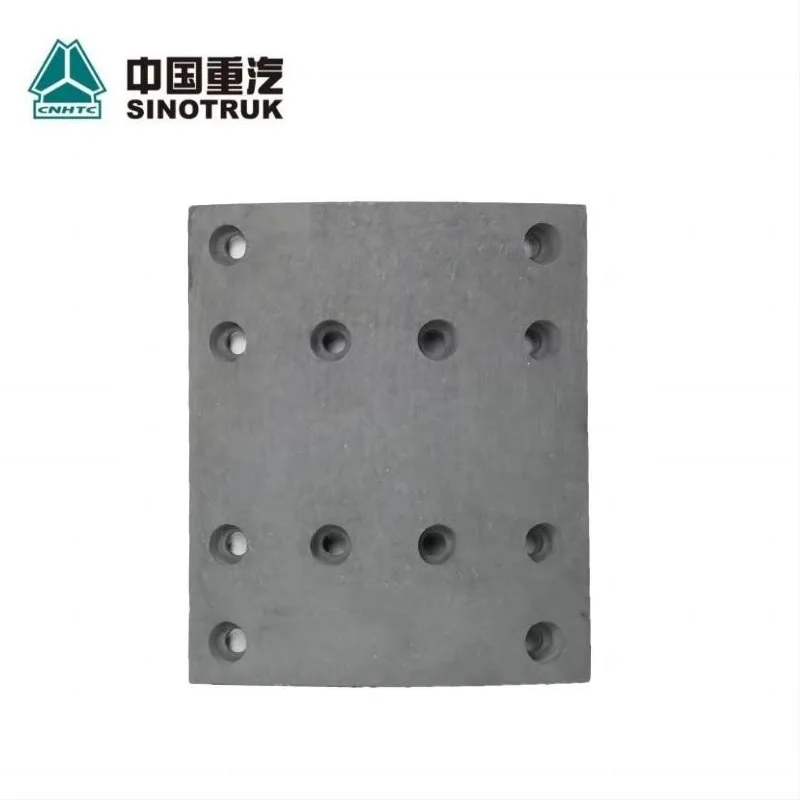 Sinotruk HOWO A7 Truck Brake Pads 9900034046 Brake Lining For Sinotruk Spare Parts