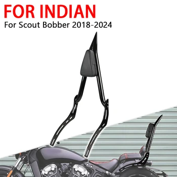 Accessori Moto: Schienale Sissy Bar Integrato e Rimovibile per Passeggero Indian Scout Bobber 2018 2020 2021 2022 2023 2024
