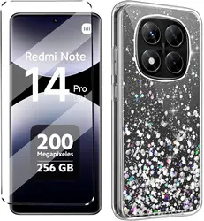 Custodia per telefono in silicone morbido con glitter in foglia d'argento