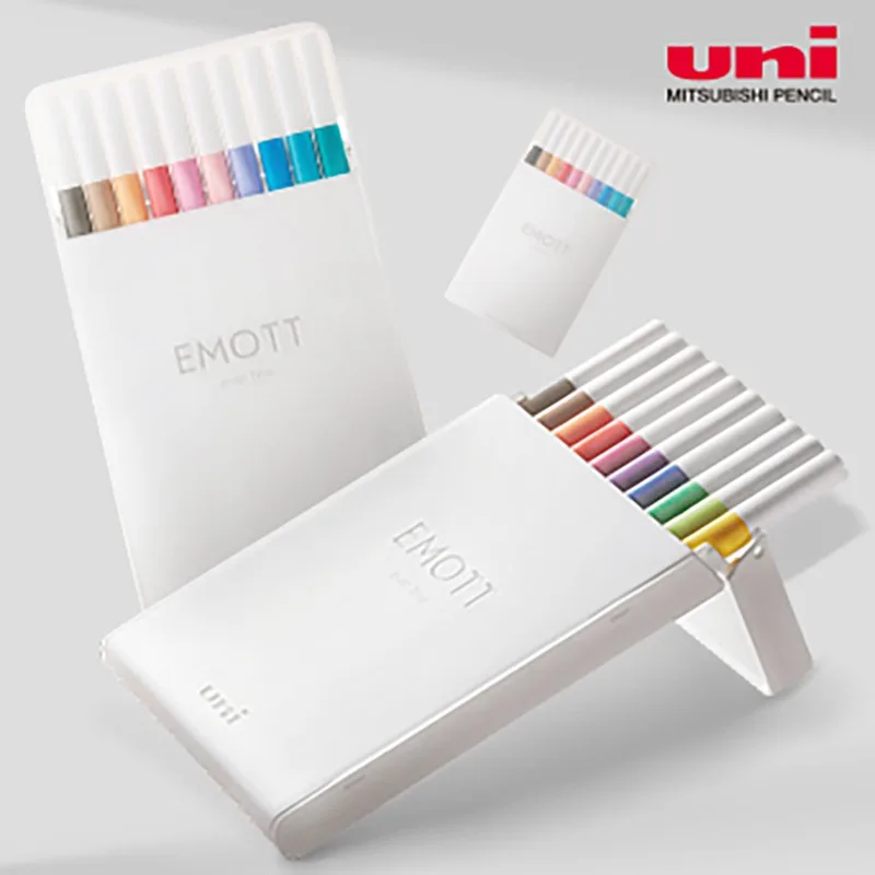 Colored Pencil Review: Uni EMOTT Color Mechanical Pencils - The