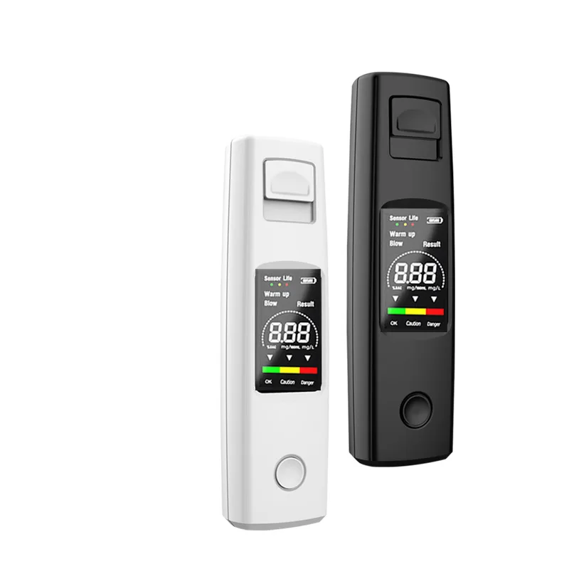 Portable Alcohol Tests Professional High Sensitivity Breathalyzer Alcohol Test Type-C Charging Digital Breath Tester