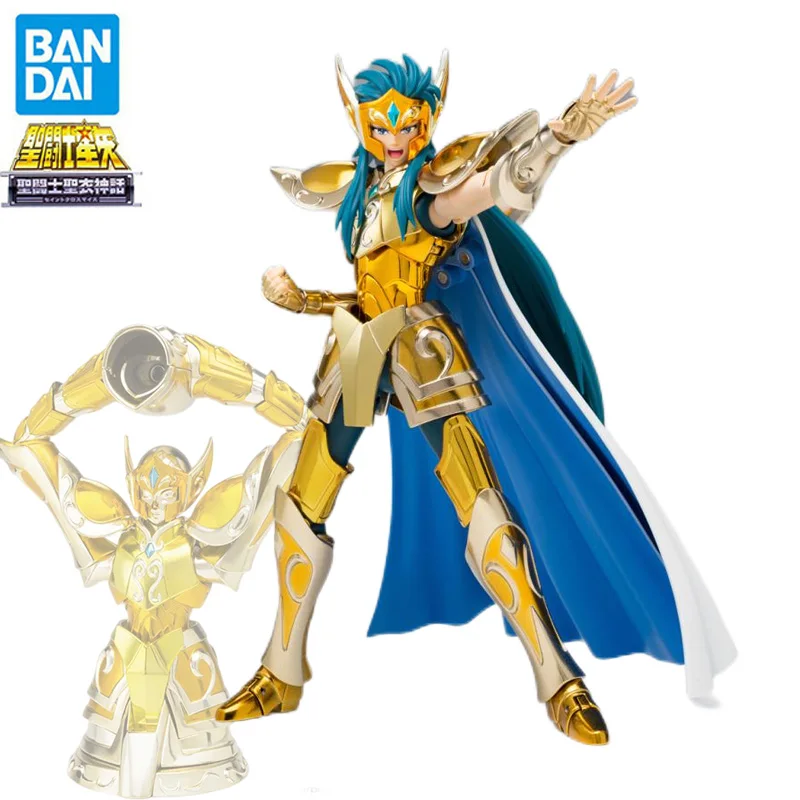 

In Stock BANDAI Saint Cloth Myth EX Aquarius Camus REVIVAL Ver. 18CM Anime Saint Seiya Action Figures Model Collection Toy