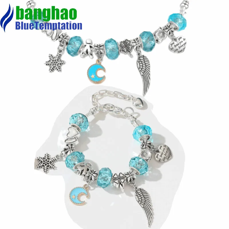 wholesale Fashion handmade diy Charms gift making accessories for jewelry pendants alloy beads bracelets HDT018