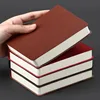 B6 mini notebook-portable diary with waterproof PU leather cover, compact and retro design for journaling and note-taking 1