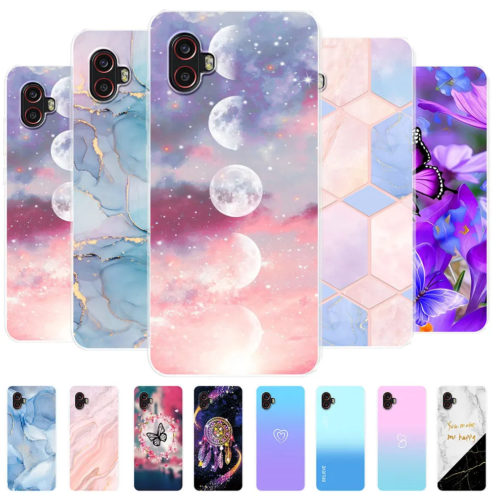 Per Samsung Galaxy Xcover 6 Pro Custodia Per Xcover 6Pro Cover Fashion Custodia Morbida In Silicone Per Samsung Xcover 6 Pro Shell Funda