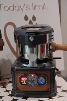 Roaster Coffee Machine 110V Home Coffee Roasters Vintage Household Smokeless Coffe Roaster Noiseless Home GN658TB 2