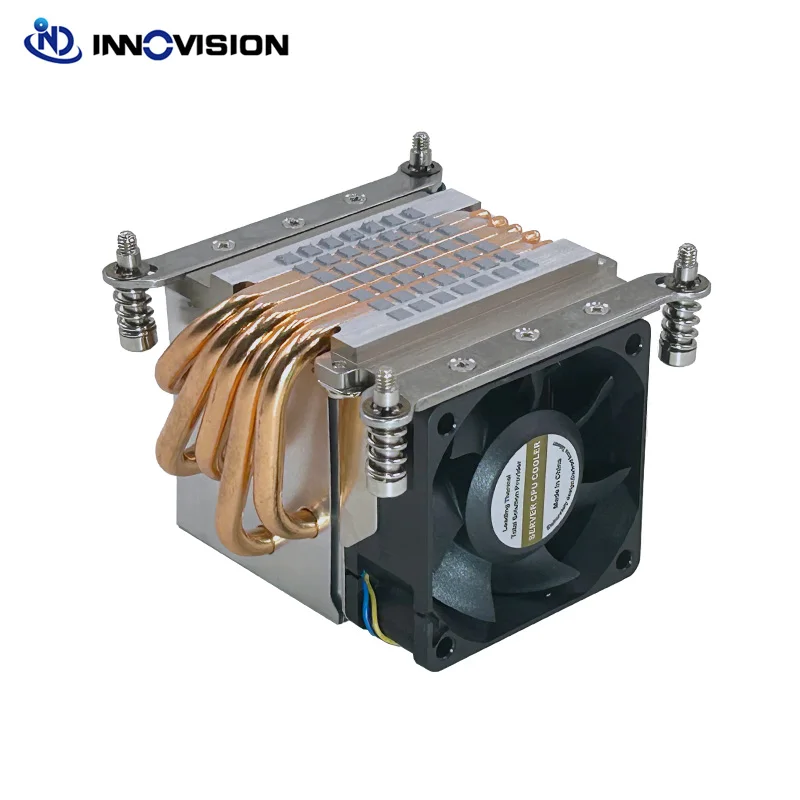 Dissipador de Calor Quadrado com Tubos de Aquecimento para Intel Xeon Série x Ventilador 2u Cooler Alto Desempenho Lga2011 2066 - Imagem 6