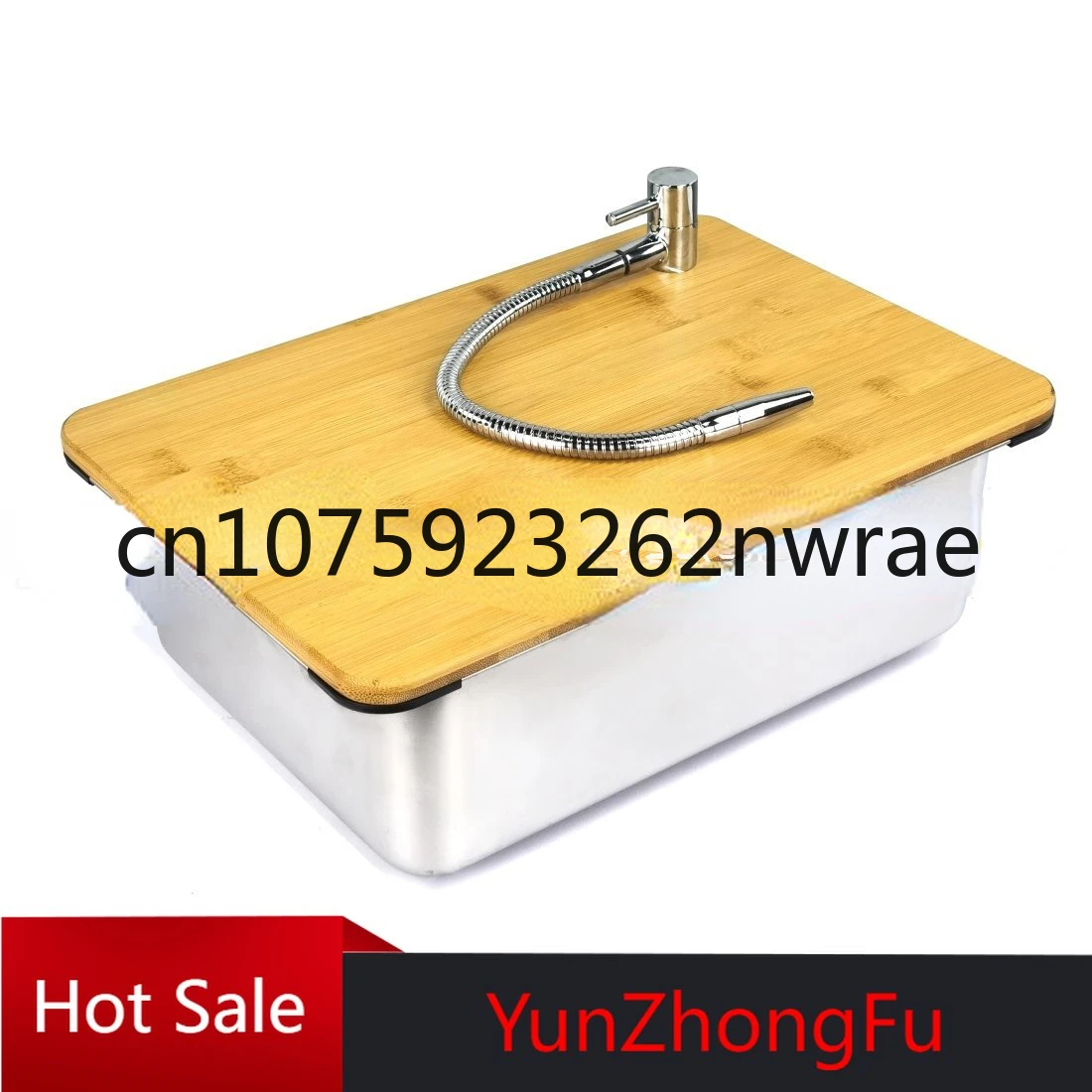 

Outdoor IGT Camping Table Kitchen Zebra One Unit Sink Module Combination of Faucet Washing Basin Pool Snow Peak