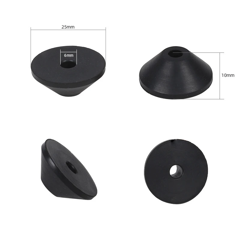 10Pc Toilet Water Tank Screw Non Slip Rubber Seal Gasket Prevent Leakage Bolts Fittings Fixing Loose Toilet Seats Bathroom M6 M8