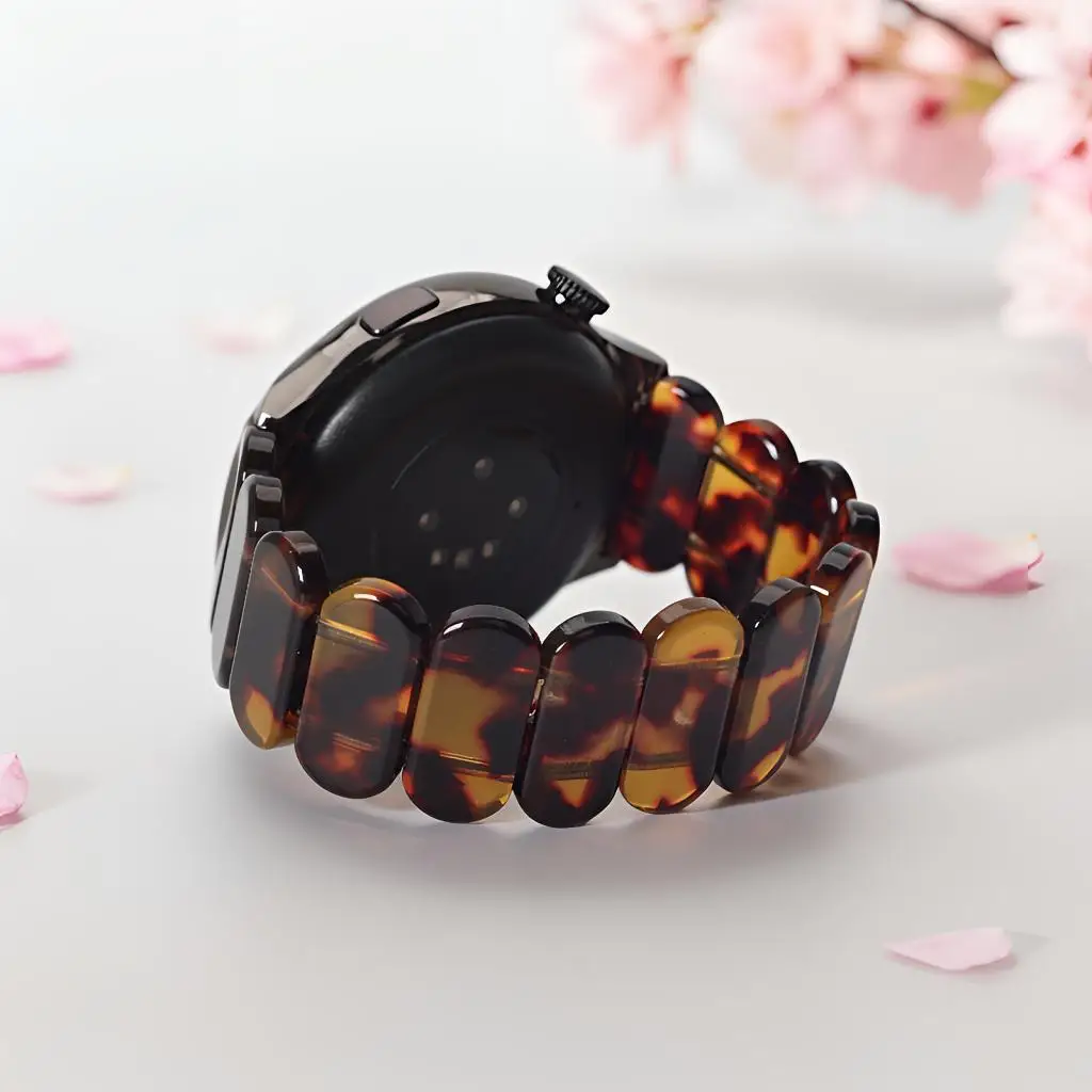 Elastic Resin Bracelet Band, Multiple Sizes, Universal Compatibility