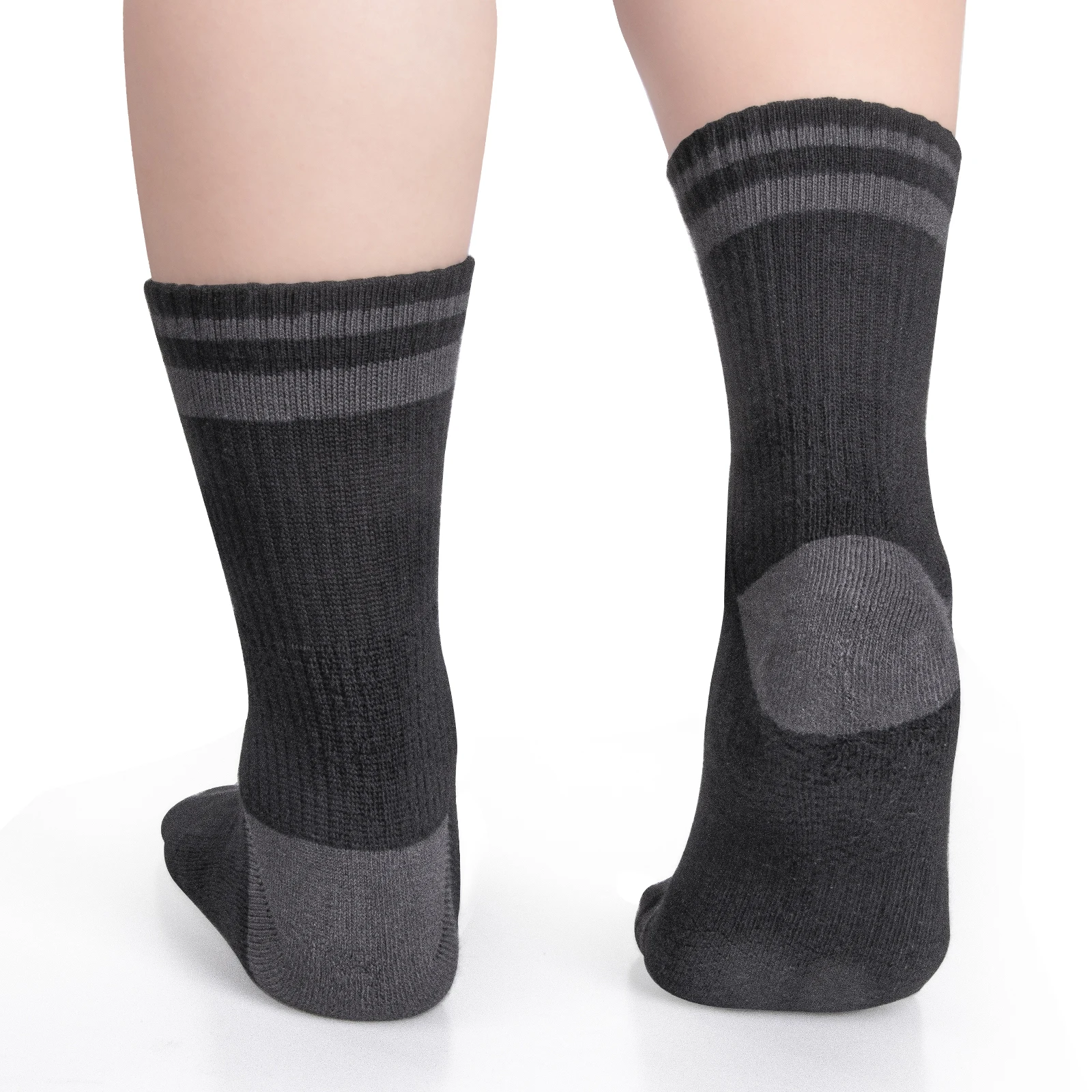 Sports Socks Mens Cotton Cushioned Quarter 5Pair