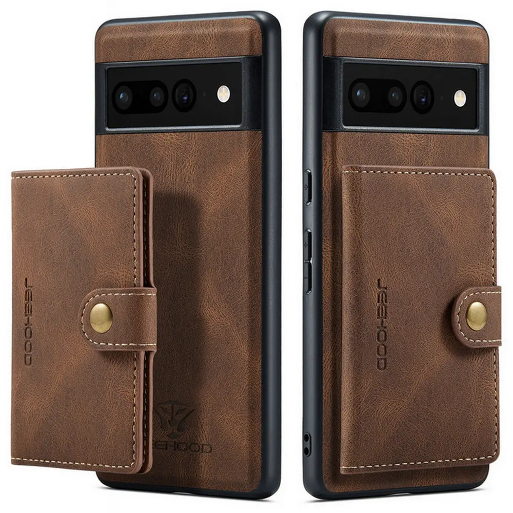 Pixel7 Pixel 6 Pro 7A 6A 5A 5G Custodia Di Lusso Per Google Pixel 8 Pro 2 In1 Cover Posteriore In Pelle Staccabile Pixel Fold 7 A 6A Funda