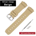 Beige-Silver Buckle
