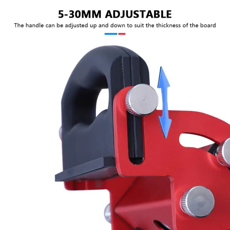 

Multi-angle Pocket Hole Jig Oblique Hole Locator Drilling Tool Kit 6/8/10/12mm Dowel Jig Aluminium Joinery Woodworker Tools