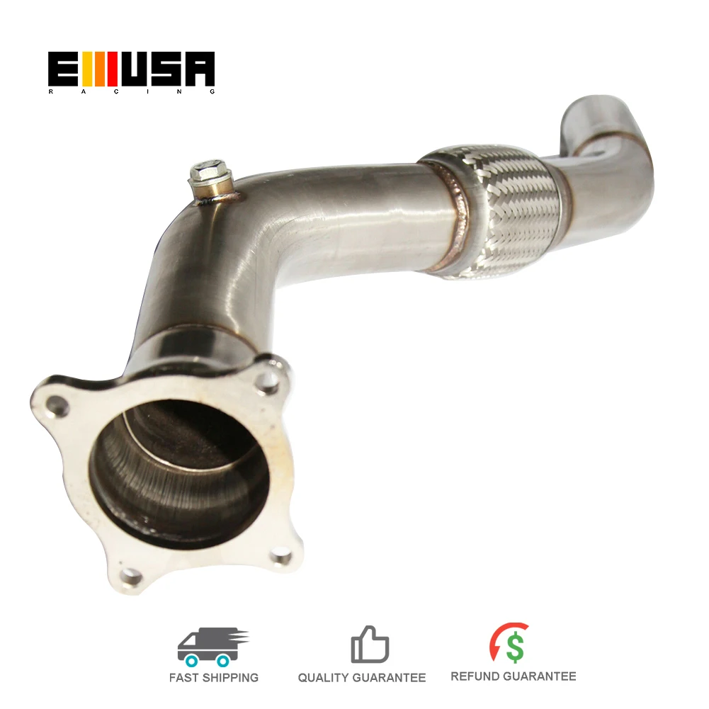 Emusa 3 "(76Mm) Downpipe Per 2009-2016 Audi A4 2010-2016 A5 2013-2016 Allroad 2011-2017 Q5