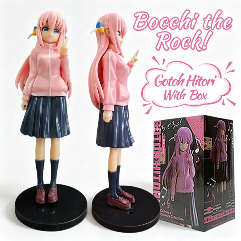 BOCCHI THE ROCK! Anime Guitarist Girl Action Figure - 16cm Collectible Desktop Decoration Toy