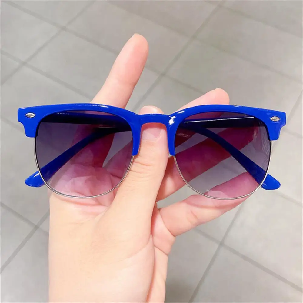 Children' Sunglasses Boys Girls Fashion Trendy Baby Sun Glasses UV Resistant Korean Version Round Frame Eyewear Outdoor_voghion.com