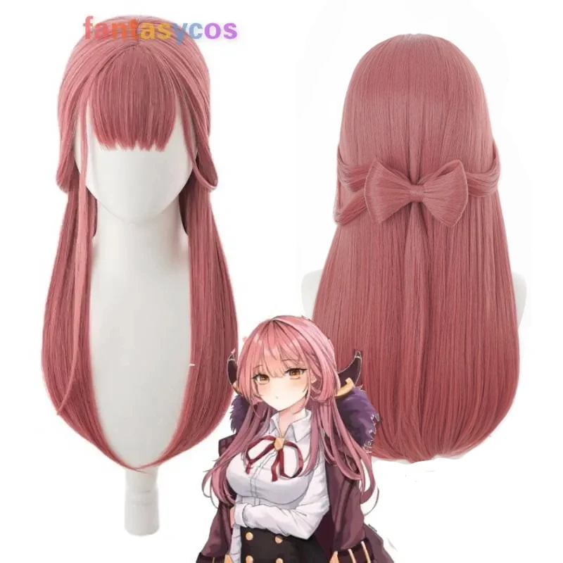 Blue Archive Shirasu Azusa Cosplay Party Costume Long Hair Wig Hairpiece