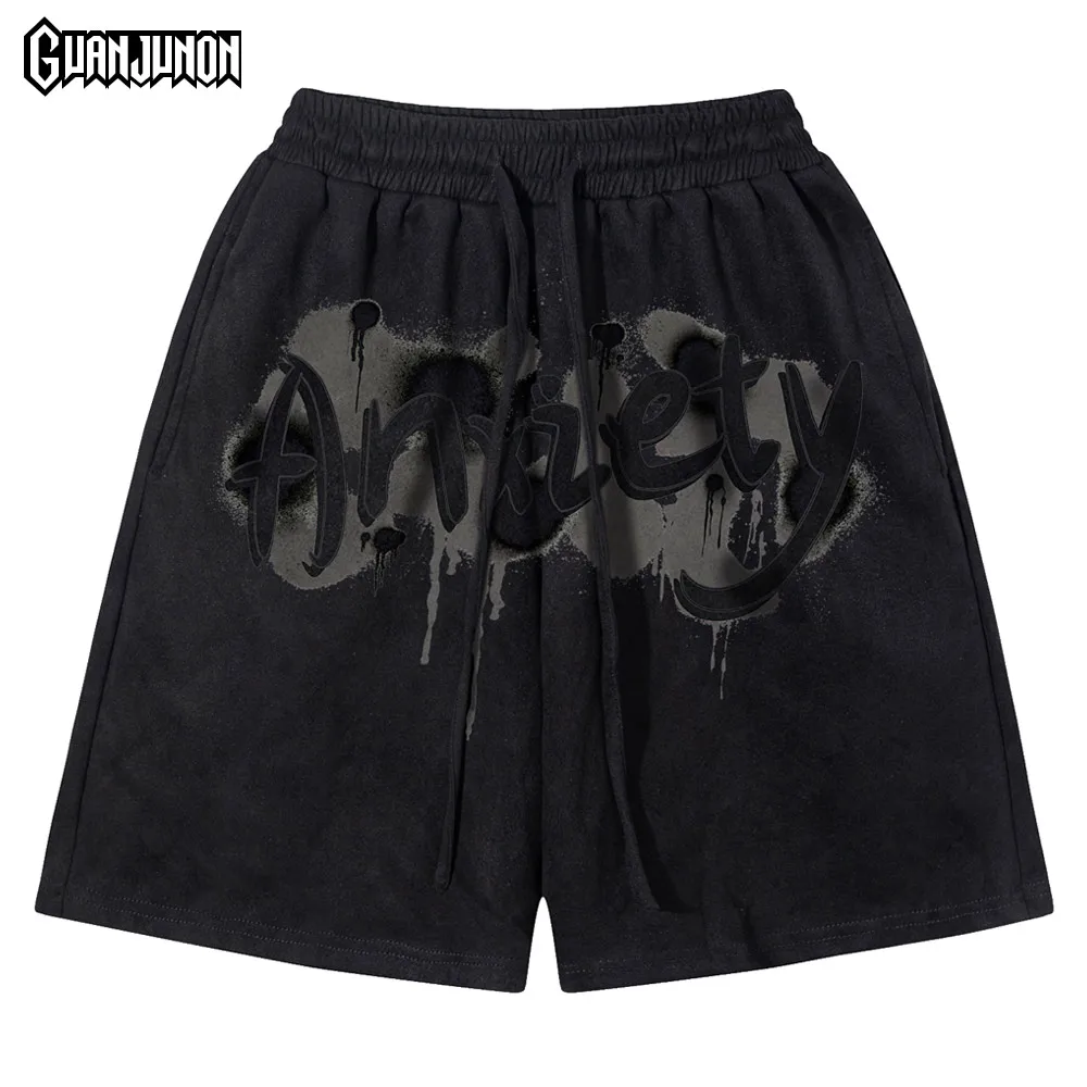 

Summer Gym Basketball Shorts Men Baggy Pants Chamois Casual Sweatpants Men's Clothing Hip Hop Streetwear Y2k Youthful Vitality
