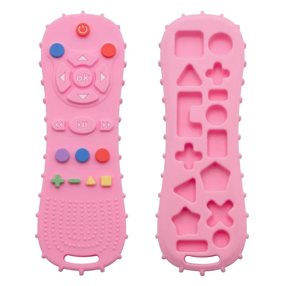 Baby Remote Control Teether Silicone Anti-Eating Gloves Pacifier Bracelet 1PCS